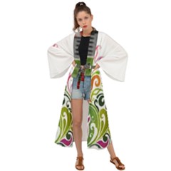 Im Fourth Dimension Colour 31 Maxi Kimono by imanmulyana