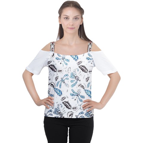 Im Fourth Dimension Colour 35 Cutout Shoulder Tee by imanmulyana