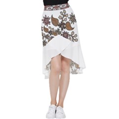 Im Fourth Dimension Colour 58 Frill Hi Low Chiffon Skirt by imanmulyana