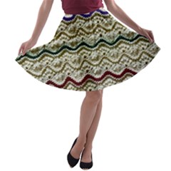 Mil Knit A-line Skater Skirt by DeneWestUK