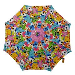 Illustration Cartoon Character Animal Cute Hook Handle Umbrellas (small) by Sudhe