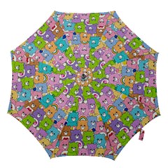 Care Bears Bear Background Cartoon Hook Handle Umbrellas (medium) by Sudhe