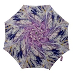 Marble Pattern Texture Hook Handle Umbrellas (large) by Jancukart