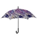Marble Pattern Texture Hook Handle Umbrellas (Large) View3