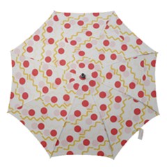 Illustration Abstract Line Pattern Dot Lines Decorative Hook Handle Umbrellas (small) by Amaryn4rt