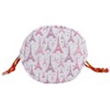 Eiffel Tower Pattern Wallpaper Drawstring Bucket Bag View3