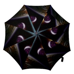 Planets In Space Hook Handle Umbrellas (large) by Sapixe