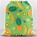 Fruit Tropical Pattern Design Art Drawstring Bag (Large) View1