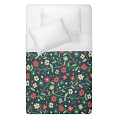 Flowering Branches Seamless Pattern Duvet Cover (single Size) by Zezheshop