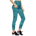 Illusion Geometric Background Pocket Leggings  View4