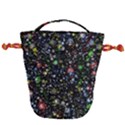 Universe Star Planet Galaxy Drawstring Bucket Bag View1