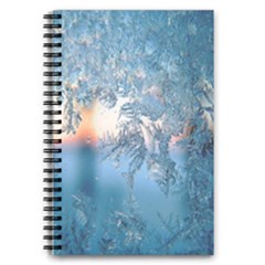 Frost Winter Morning Snow 5 5  X 8 5  Notebook by artworkshop