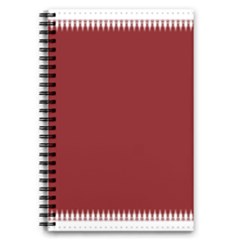 Christmas Red Graphic 5 5  X 8 5  Notebook by artworkshop