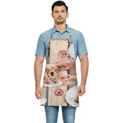 A Beautiful Table - Italian Food Kitchen Apron by ConteMonfrey