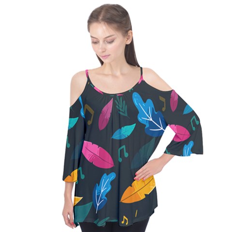 Illustrations Background Pattern Leaves Leaf Nature Texture Flutter Tees by Ravend