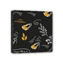Illustration Leaves Leaf Naturecoffee Digital Paper Cup Mini Canvas 4  x 4  (Stretched) View1
