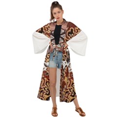 Im Fourth Dimension Colour 72 Maxi Kimono by imanmulyana