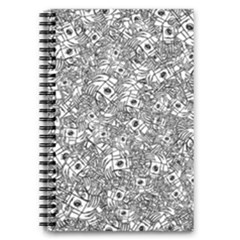 Weird Cute Fantasy Monsters Motif Pattern 5 5  X 8 5  Notebook by dflcprintsclothing