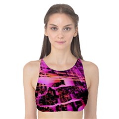 Mirror Fractal Tank Bikini Top by Sparkle