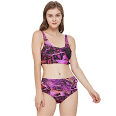 Mirror Fractal Frilly Bikini Set by Sparkle