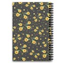 Nature Pattern Texture Flower Wing 5.5  x 8.5  Notebook View2