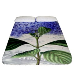 Vintage Shabby Chic Dragonfly Fitted Sheet (king Size) by Wegoenart