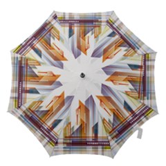 Building Artwork City Building Hook Handle Umbrellas (small) by Jancukart