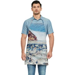 Fishes In Lake Garda Kitchen Apron by ConteMonfrey