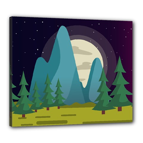 Nature Summer Season Canvas 24  X 20  (stretched) by Ravend