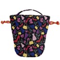 Fashion Pattern Accessories Design Drawstring Bucket Bag View2