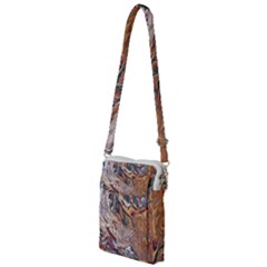 Abstract Ammonite I Multi Function Travel Bag by kaleidomarblingart