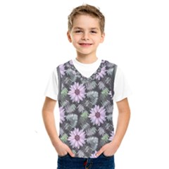 Flower  Petal  Spring Watercolor Kids  Basketball Tank Top by Ravend