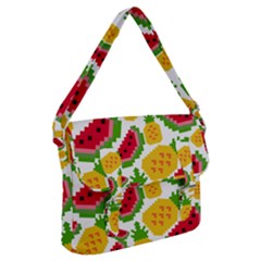 Watermelon Pattern Fruit Summer Buckle Messenger Bag by Wegoenart