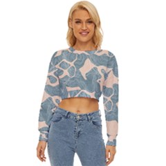 Abstract Art Line Lines Pattern Texture Lightweight Long Sleeve Sweatshirt by Wegoenart