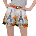 Eiffel Tower Landmark Architecture  Artistic Ripstop Shorts View1