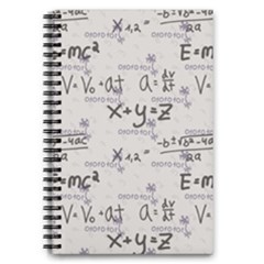 Pattern Wallpaper Math Formula Albert Einstein 5 5  X 8 5  Notebook by danenraven