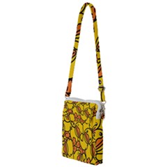 Duck Cartoon Background Pattern Multi Function Travel Bag by Wegoenart