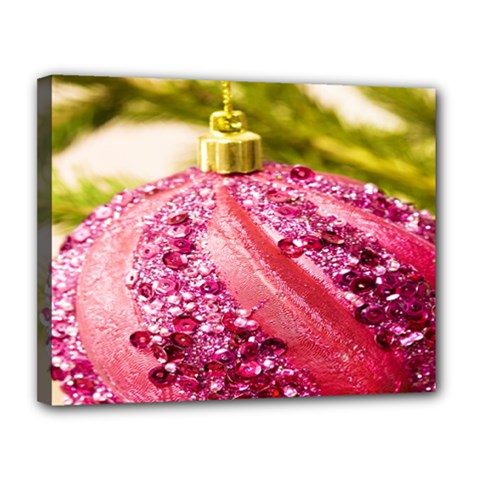 Christmas Decoration 7 Canvas 14  X 11  (stretched) by artworkshop