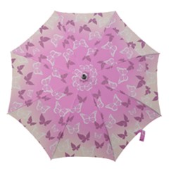 Background Pattern Texture Design Hook Handle Umbrellas (small) by Ravend