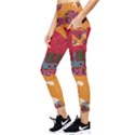 Abstract Backgroundgraphic Wallpaper Pocket Leggings  View3