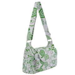 Paisley Floral Green Background Multipack Bag by Wegoenart