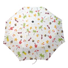 Summer Backgroundnature Beach Folding Umbrellas by Ravend