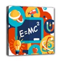 Natural Science Physics Laboratory Formula Mini Canvas 8  x 8  (Stretched) View1