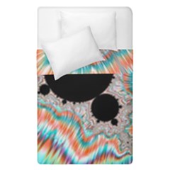 Fractal Abstract Background Duvet Cover Double Side (single Size) by Wegoenart