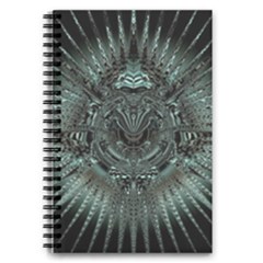 Abstract Art Fractal Artwork 5 5  X 8 5  Notebook by Pakrebo