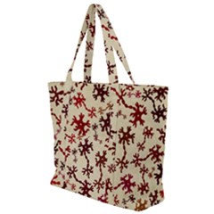 Neuron Nerve Cell Neurology Zip Up Canvas Bag by Ravend