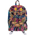 Doodle Wallpaper Texture Grafiti Multi Colored Art Travelers  Backpack View3