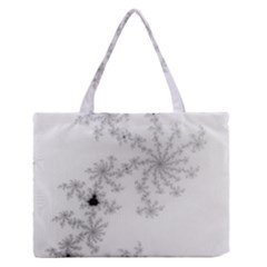 Mandelbrot Apple Males Mathematics Zipper Medium Tote Bag by Jancukart