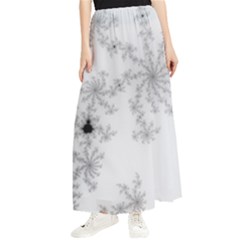 Mandelbrot Apple Males Mathematics Maxi Chiffon Skirt by Jancukart