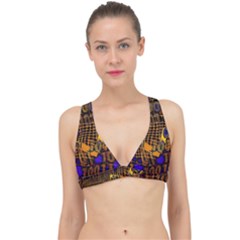 Binary Code Transformation Classic Banded Bikini Top by Wegoenart